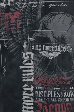 "Heavy Soul" T-Shirt Black By Rock Rebel By EMP -Men Fashion Clothing Store 377456d2