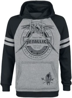"EMP Signature Collection" Hooded Sweater Mixed Grey-black By Metallica