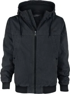 "Raimon" Winter Jacket Black By Brandit