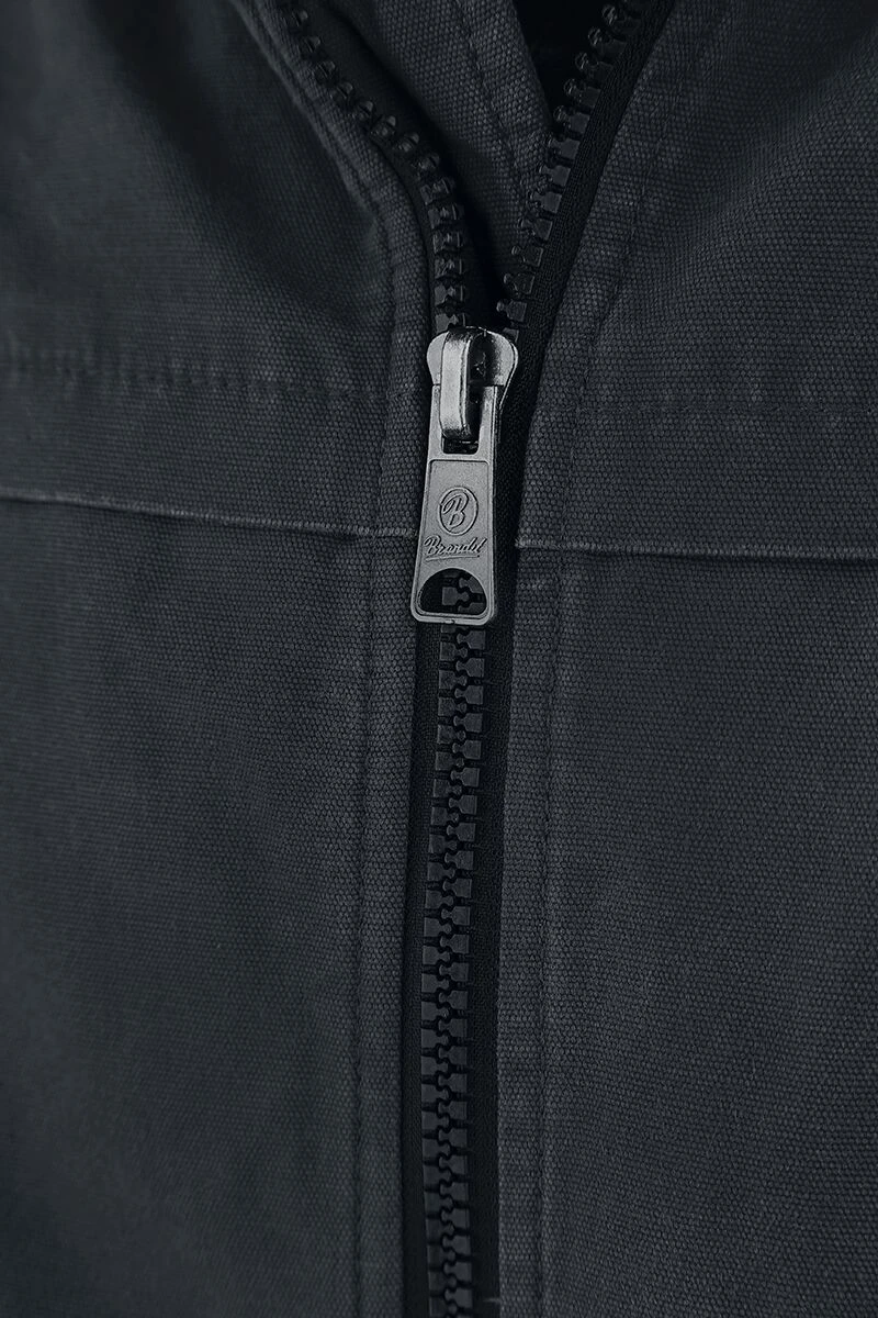 "Raimon" Winter Jacket Black By Brandit 6 "Raimon" Winter Jacket Black By Brandit - Image 4