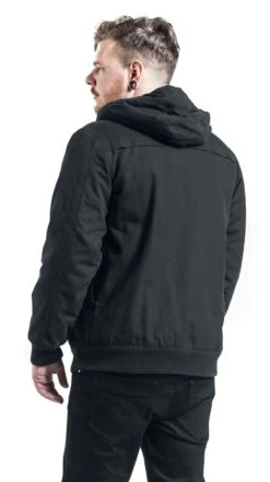 "Raimon" Winter Jacket Black By Brandit 15 "Raimon" Winter Jacket Black By Brandit -Men Fashion Clothing Store 378552wb