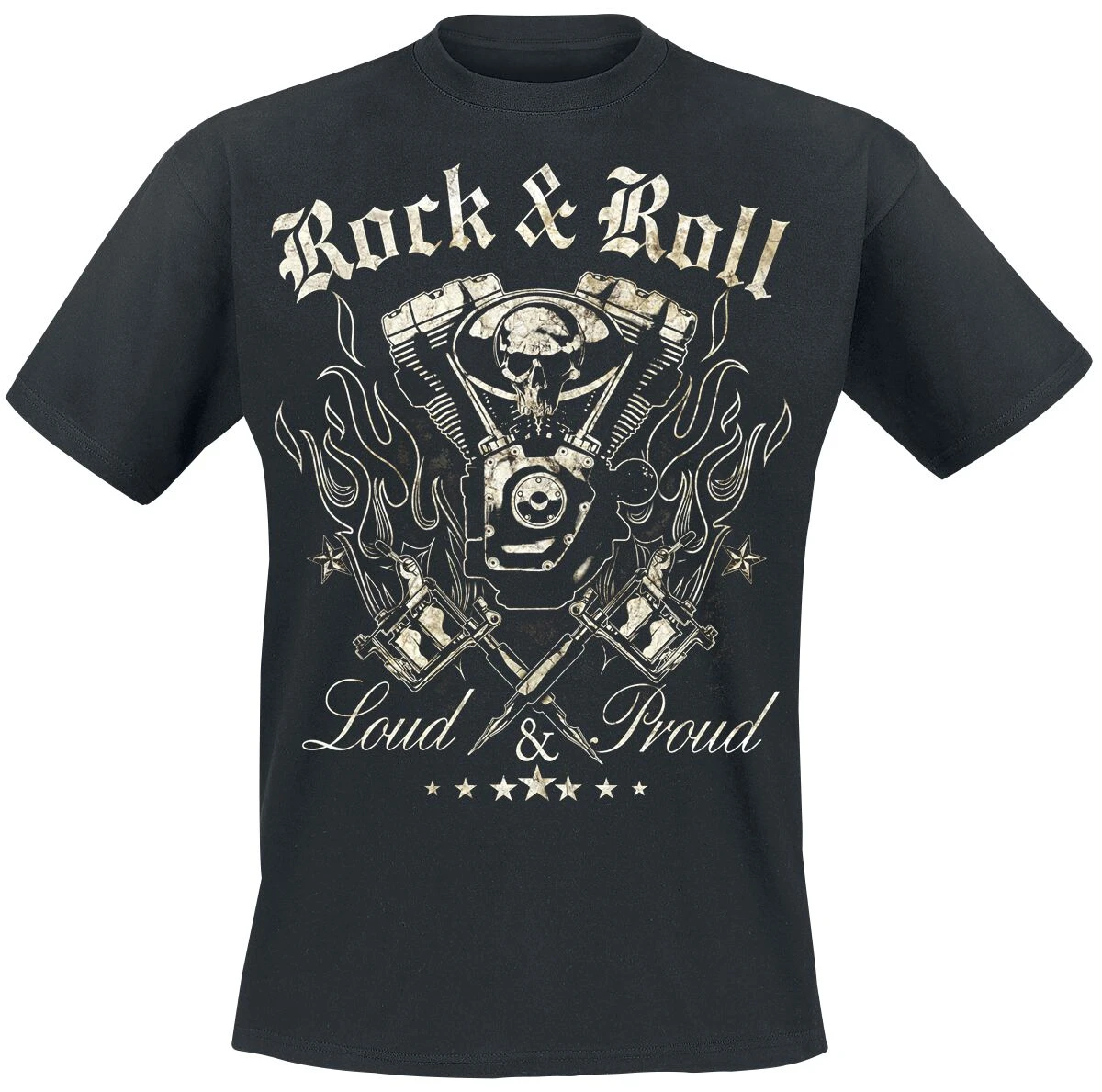 "Loud And Proud" T-Shirt Black 3 "Loud And Proud" T-Shirt Black
