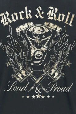 "Loud And Proud" T-Shirt Black 9 "Loud And Proud" T-Shirt Black -Men Fashion Clothing Store 378778d