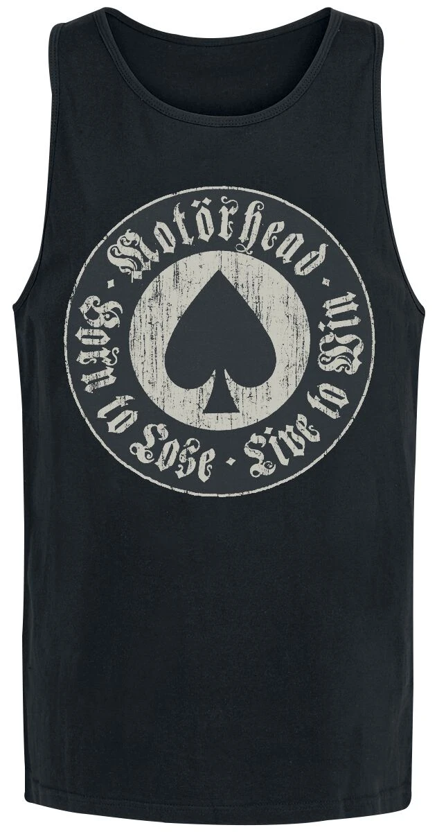 "Born To Lose" Tanktop Black By Motörhead 3 "Born To Lose" Tanktop Black By Motörhead