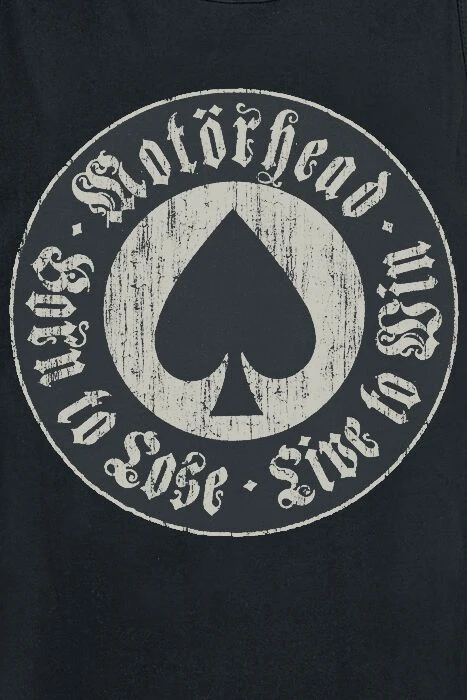 "Born To Lose" Tanktop Black By Motörhead 5 "Born To Lose" Tanktop Black By Motörhead - Image 3
