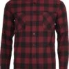 "Checked Flannel Shirt" Flanel Shirt Black-burgundy By Urban Classics 2 "Checked Flannel Shirt" Flanel Shirt Black-burgundy By Urban Classics -Men Fashion Clothing Store 379497a