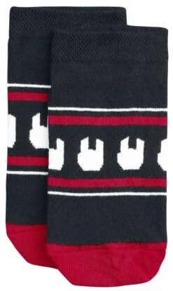 "Logo" Socks Black-red-white By EMP Basic Collection -Men Fashion Clothing Store 380803d3