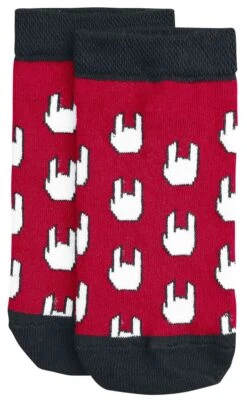"Logo" Socks Black-red-white By EMP Basic Collection -Men Fashion Clothing Store 380803d5