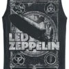 "Vintage Print LZ1" Tanktop Black By Led Zeppelin 1 "Vintage Print LZ1" Tanktop Black By Led Zeppelin -Men Fashion Clothing Store 381251a