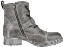 "Last Man Standing" Boot Grey By Rock Rebel By EMP 12 "Last Man Standing" Boot Grey By Rock Rebel By EMP -Men Fashion Clothing Store 382820a3