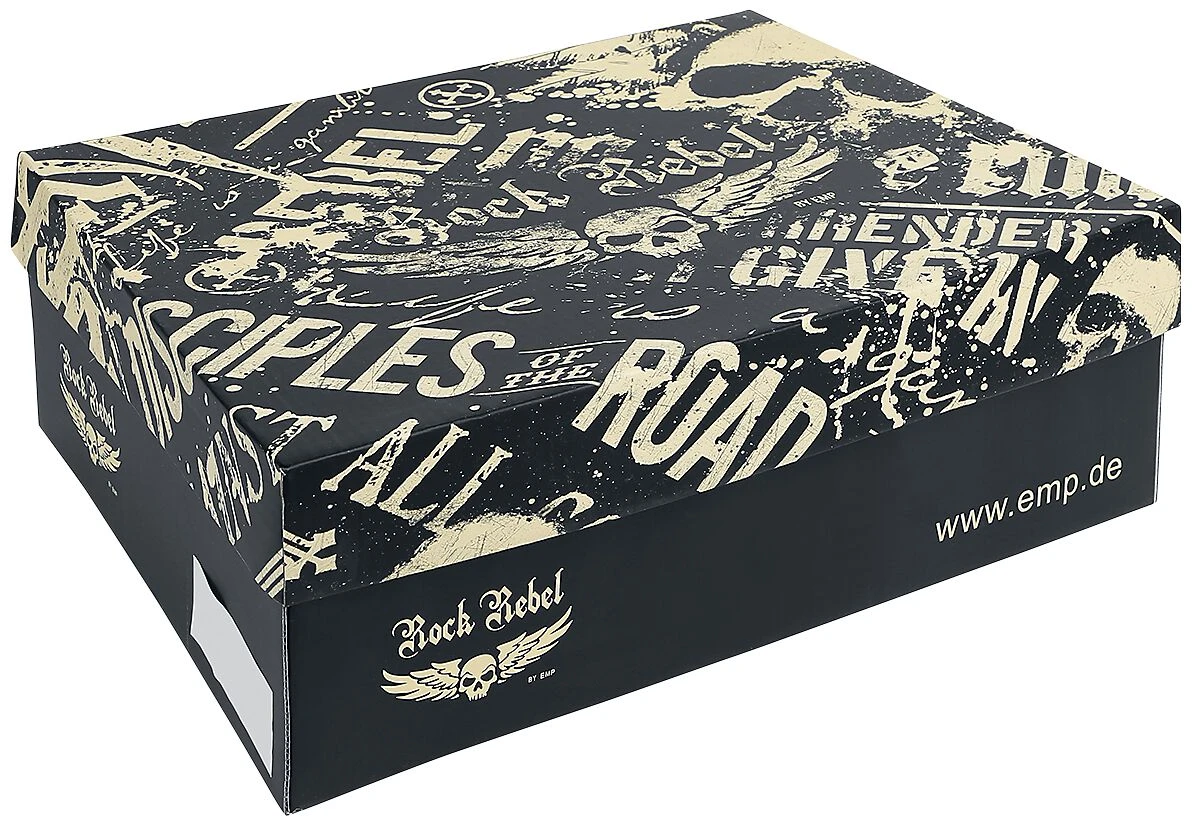 "Last Man Standing" Boot Grey By Rock Rebel By EMP 10 "Last Man Standing" Boot Grey By Rock Rebel By EMP - Image 8