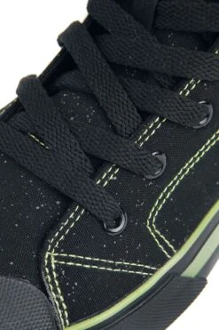 "Portal" Sneakers High Black By Rick And Morty -Men Fashion Clothing Store 383576d