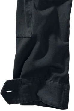 "BDU Twill Jacket" Between-seasons Jacket Black By Brandit -Men Fashion Clothing Store 384656d2