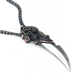 "Einardolk" Necklace Silver-coloured By Alchemy Gothic 11 "Einardolk" Necklace Silver-coloured By Alchemy Gothic -Men Fashion Clothing Store 385836d2