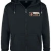 "Benzin" Hooded Zip Black By Rammstein 1 "Benzin" Hooded Zip Black By Rammstein -Men Fashion Clothing Store 388245a