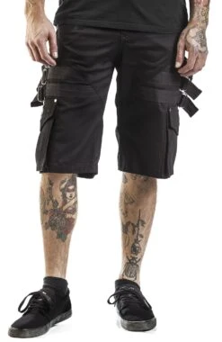 "Invasion Short" Shorts Black By Heartless 11 "Invasion Short" Shorts Black By Heartless -Men Fashion Clothing Store 394041wa