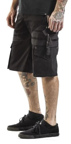 "Invasion Short" Shorts Black By Heartless 12 "Invasion Short" Shorts Black By Heartless -Men Fashion Clothing Store 394041wa2