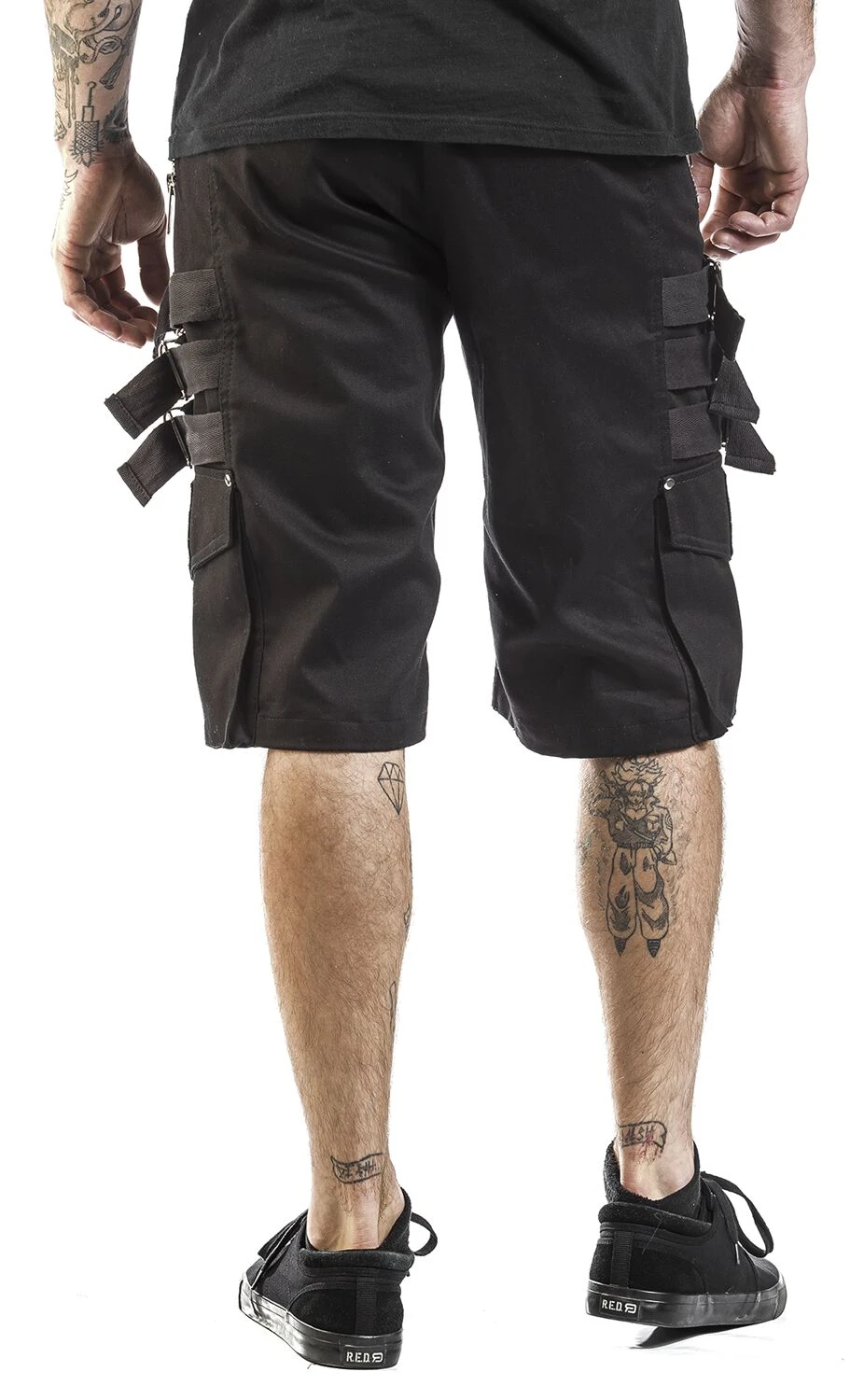 "Invasion Short" Shorts Black By Heartless 8 "Invasion Short" Shorts Black By Heartless - Image 6