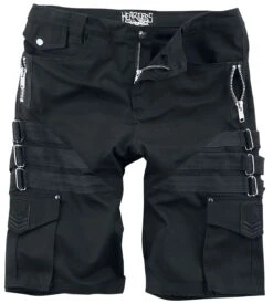"Invasion Short" Shorts Black By Heartless