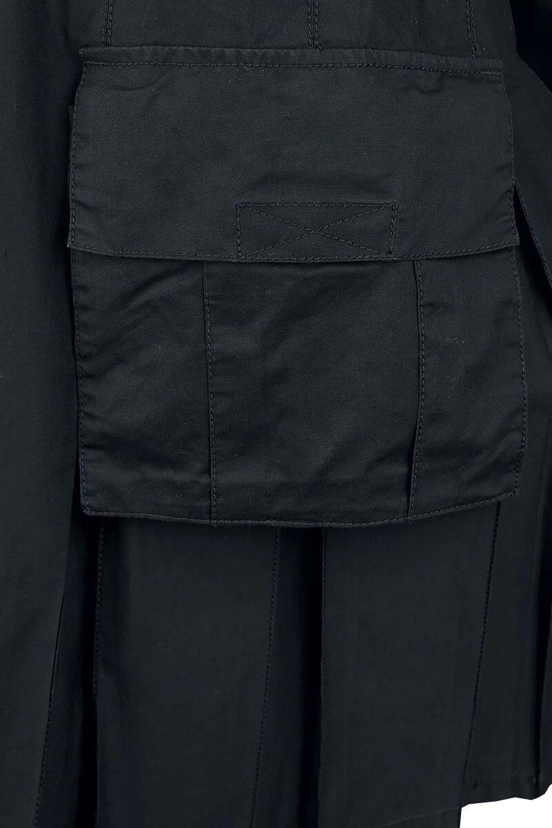 "Kilt" Medium-length Skirt Black By Brandit 4 "Kilt" Medium-length Skirt Black By Brandit - Image 3