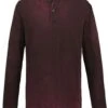 "Through The Glass" Long-sleeve Shirt Burgundy By Black Premium By EMP 2 "Through The Glass" Long-sleeve Shirt Burgundy By Black Premium By EMP -Men Fashion Clothing Store 395664a