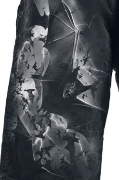 "Bat Curse" Shorts Black By Spiral 12 "Bat Curse" Shorts Black By Spiral -Men Fashion Clothing Store 396034d2