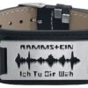 "Razor Blade "Ich Tu Dir Weh"" Leather Bracelet Black By Rammstein 1 "Razor Blade "Ich Tu Dir Weh"" Leather Bracelet Black By Rammstein -Men Fashion Clothing Store 396794a