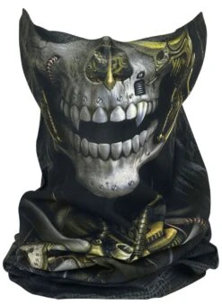 "Steampunk Reaper" Loop Scarf Multicolour By Spiral