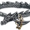 "Dragon's Lure" Bracelet Silver-coloured By Alchemy Gothic