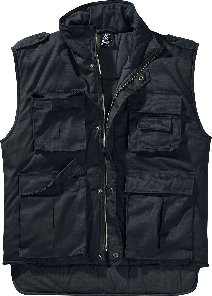 "Ranger Vest" Vest Black By Brandit 3 "Ranger Vest" Vest Black By Brandit