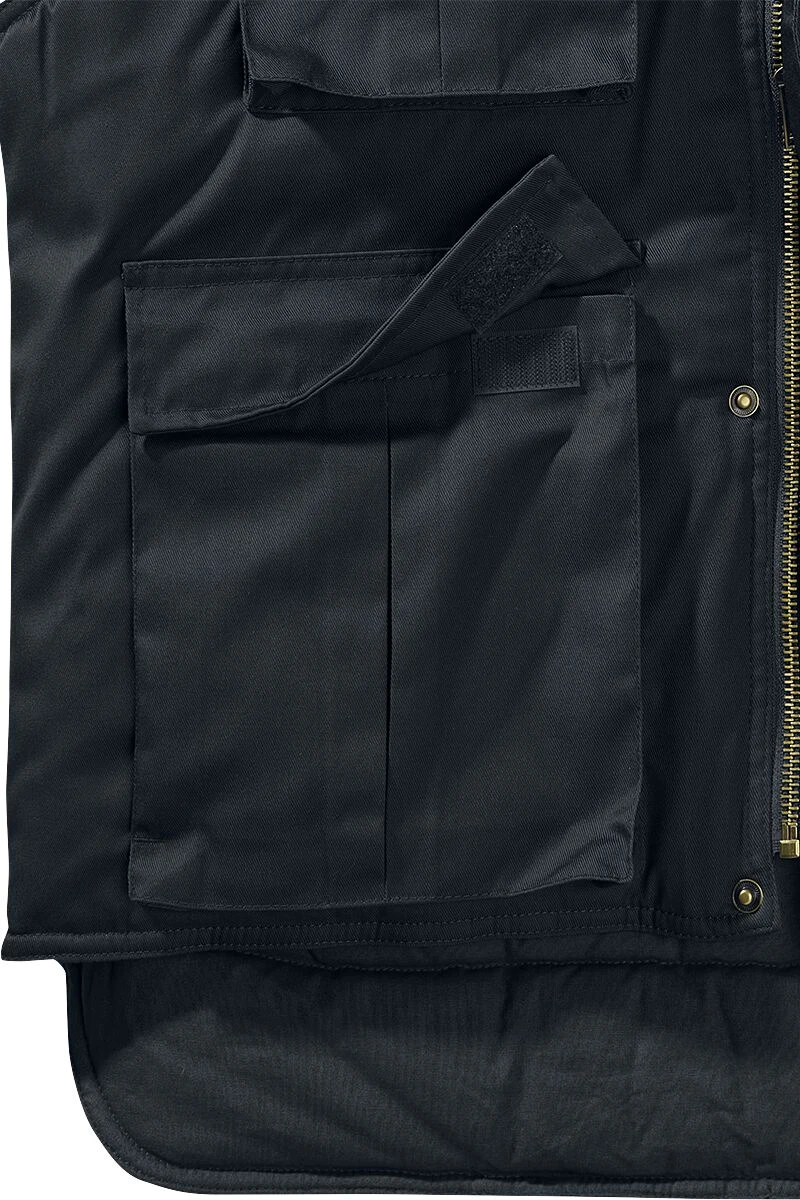 "Ranger Vest" Vest Black By Brandit 4 "Ranger Vest" Vest Black By Brandit - Image 2