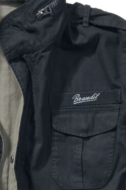 "Twister" Between-seasons Jacket Black-olive By Brandit -Men Fashion Clothing Store 443089d2
