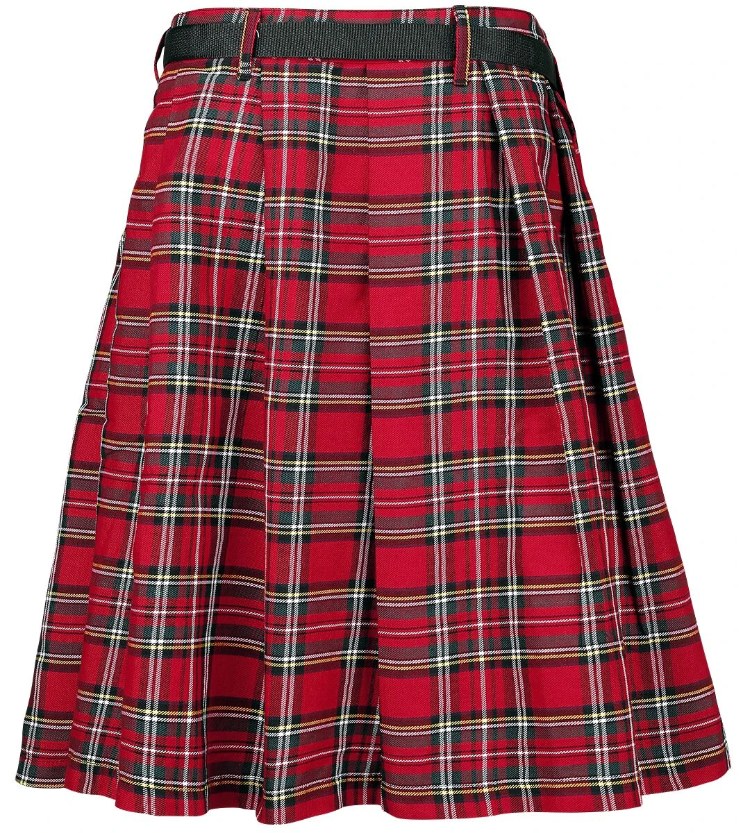 "Fear Is Over Kilt" Medium-length Skirt Red By Banned Alternative 4 "Fear Is Over Kilt" Medium-length Skirt Red By Banned Alternative - Image 2