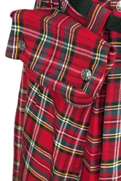 "Fear Is Over Kilt" Medium-length Skirt Red By Banned Alternative 10 "Fear Is Over Kilt" Medium-length Skirt Red By Banned Alternative -Men Fashion Clothing Store 443568d