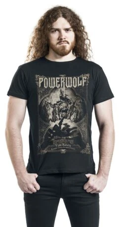 "Vada Satana" T-Shirt Black By Powerwolf 10 "Vada Satana" T-Shirt Black By Powerwolf -Men Fashion Clothing Store 445380wa