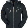 "EMP Signature Collection" Winter Jacket Black-grey By Metallica -Men Fashion Clothing Store 447455a