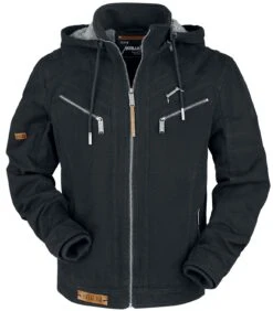 "EMP Signature Collection" Winter Jacket Black-grey By Metallica