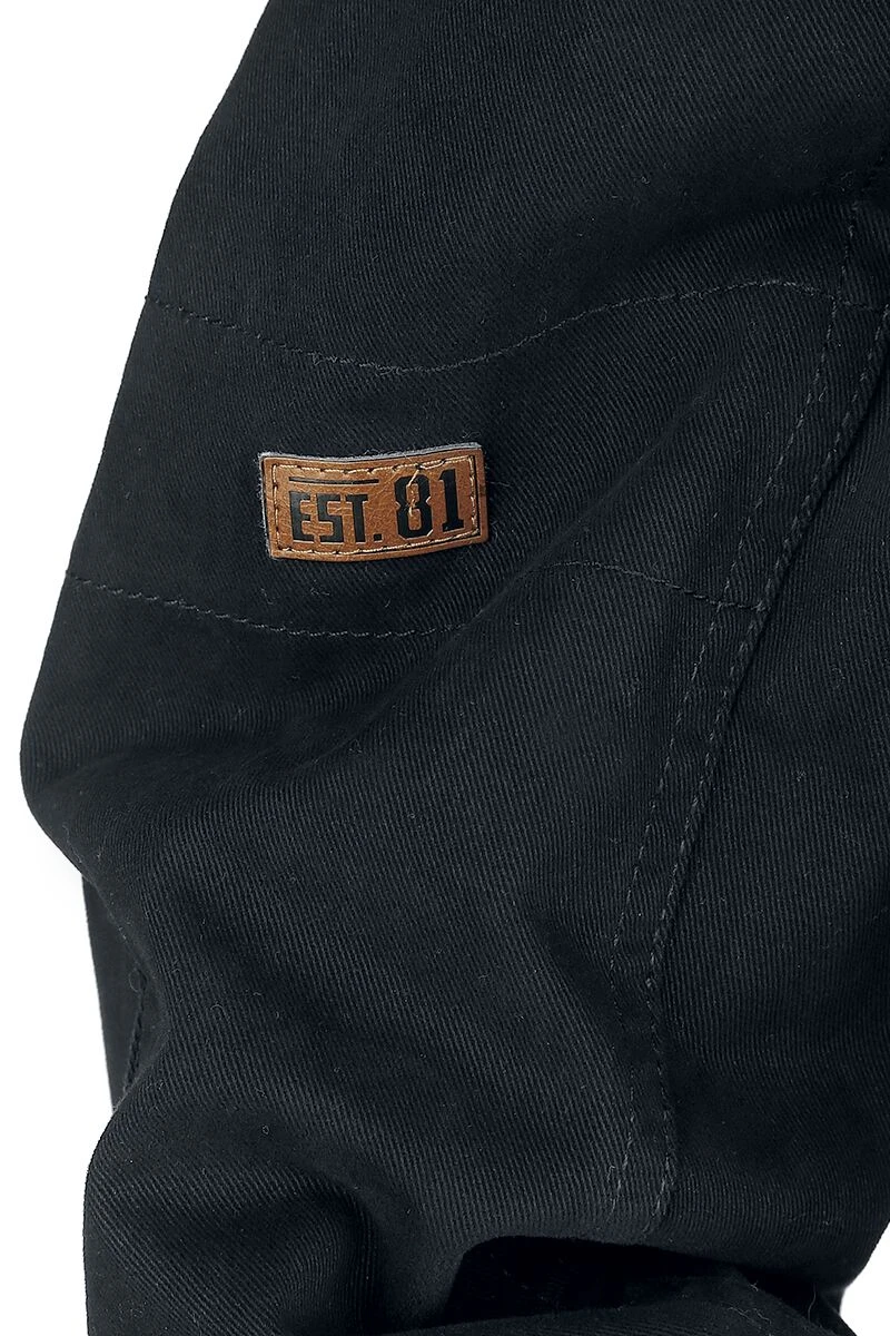 "EMP Signature Collection" Winter Jacket Black-grey By Metallica 6 "EMP Signature Collection" Winter Jacket Black-grey By Metallica - Image 4