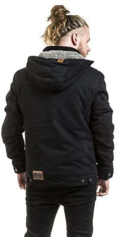 "EMP Signature Collection" Winter Jacket Black-grey By Metallica 17 "EMP Signature Collection" Winter Jacket Black-grey By Metallica -Men Fashion Clothing Store 447455wb