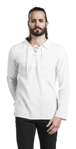 "Pirate Shirt" Longsleeve Natural By Innocent -Men Fashion Clothing Store 450822wa