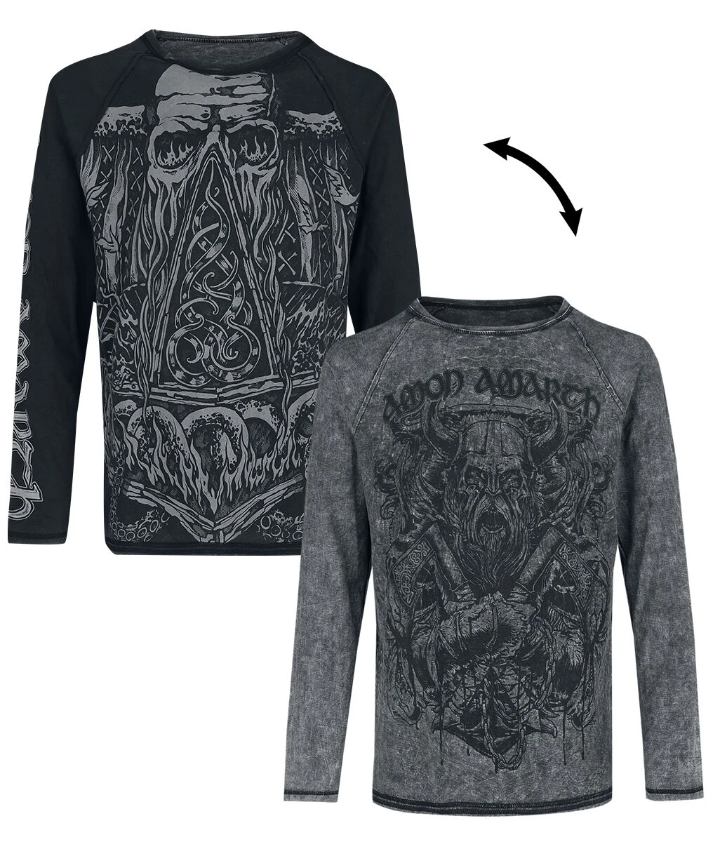 "EMP Signature Collection" Long-sleeve Shirt Dark Grey By Amon Amarth 3 "EMP Signature Collection" Long-sleeve Shirt Dark Grey By Amon Amarth