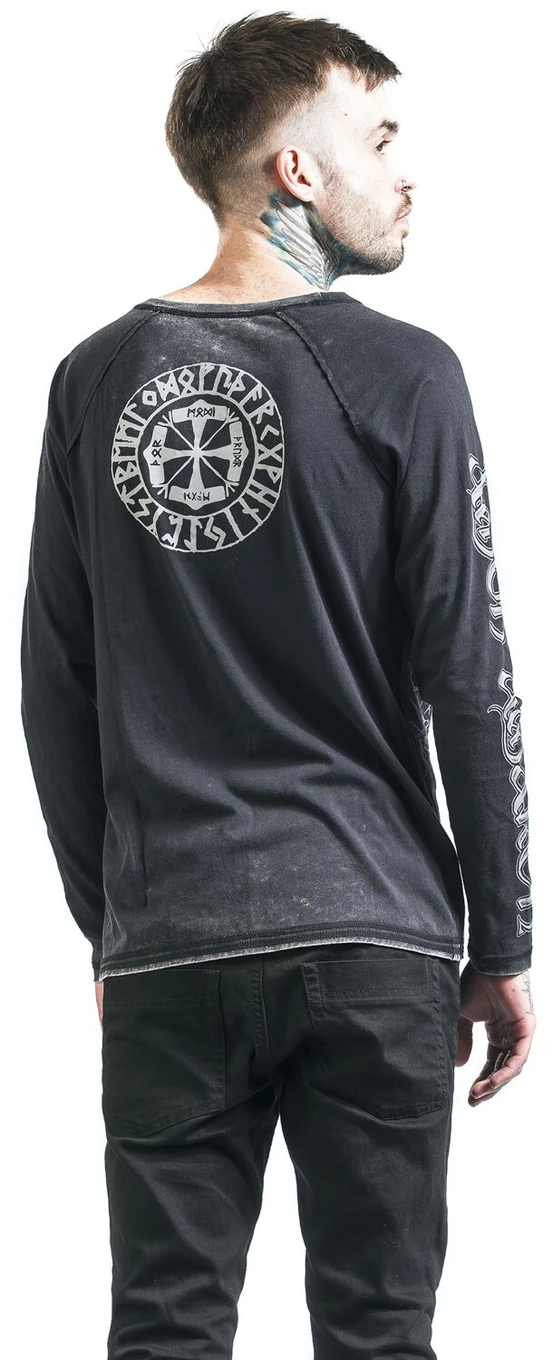 "EMP Signature Collection" Long-sleeve Shirt Dark Grey By Amon Amarth 12 "EMP Signature Collection" Long-sleeve Shirt Dark Grey By Amon Amarth - Image 10