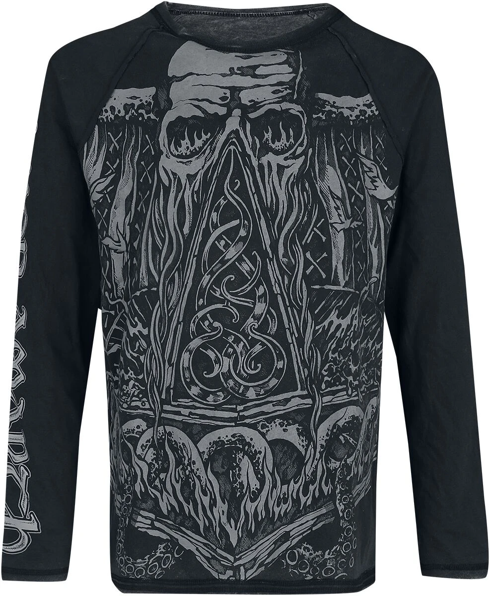 "EMP Signature Collection" Long-sleeve Shirt Dark Grey By Amon Amarth 4 "EMP Signature Collection" Long-sleeve Shirt Dark Grey By Amon Amarth - Image 2