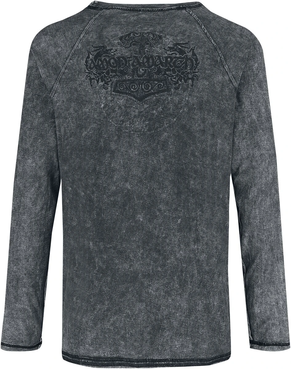 "EMP Signature Collection" Long-sleeve Shirt Dark Grey By Amon Amarth 7 "EMP Signature Collection" Long-sleeve Shirt Dark Grey By Amon Amarth - Image 5