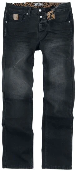 "EMP Signature Collection" Jeans Black By Metallica