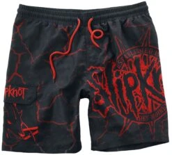 "EMP Signature Collection" Swim Shorts Black-red By Slipknot