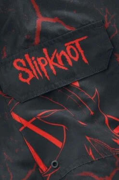 "EMP Signature Collection" Swim Shorts Black-red By Slipknot -Men Fashion Clothing Store 454757d