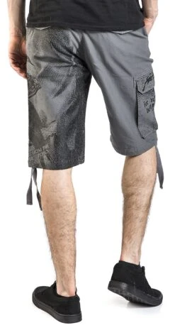 "EMP Signature Collection" Shorts Grey By Metallica -Men Fashion Clothing Store 454770wb