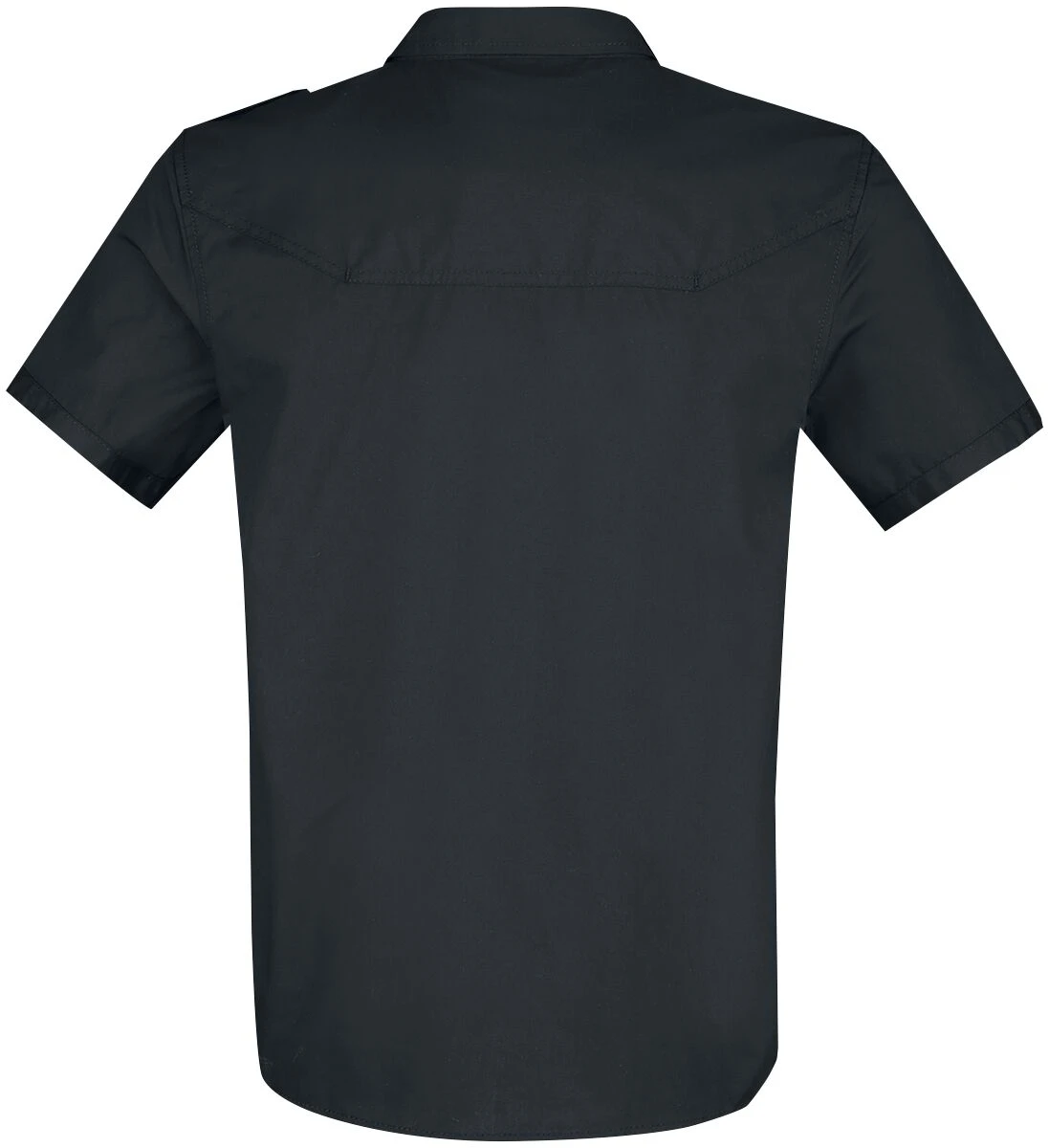 "Rockstar Shirt T/C" Short-sleeved Shirt Black By Brandit 4 "Rockstar Shirt T/C" Short-sleeved Shirt Black By Brandit - Image 2