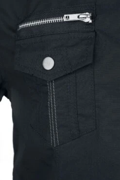 "Rockstar Shirt T/C" Short-sleeved Shirt Black By Brandit 9 "Rockstar Shirt T/C" Short-sleeved Shirt Black By Brandit -Men Fashion Clothing Store 457088d